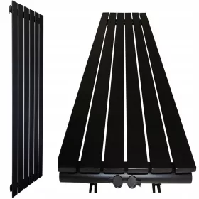   Черен декоративен радиатор Hydro-Mat 835 W