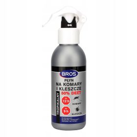    Репелент против комари и кърлежи Bros 50% Deet 130 мл