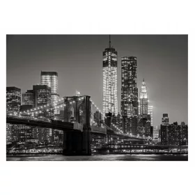   Фототапет BRIDGE CITY AT NIGHT VIEW 3D ЕФЕКТ 368x254