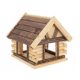  Дървена хранилка за птици Mazur 35x32x37 см