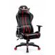  Геймърски стол Diablo Chairs X-One 2.0, черна и червена еко кожа