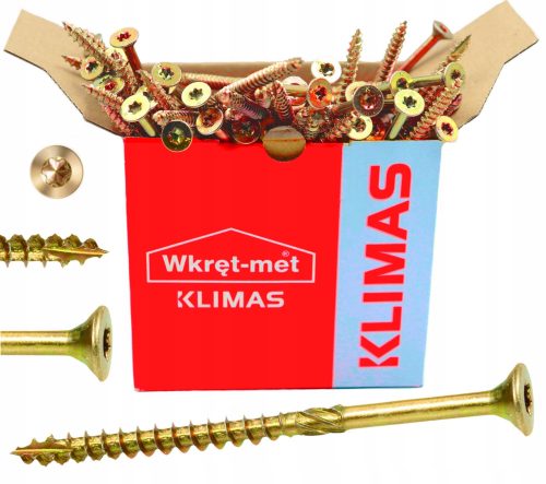 Винтове за дърво Wkręt-Met KMWHT-35050 3,5 x 50 mm 400 броя