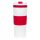  Термо чаша АРАБИКА, бяла, червена