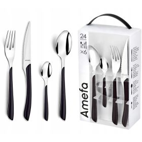   Комплект прибори за хранене - Комплект прибори Amefa Eclat 24 бр.