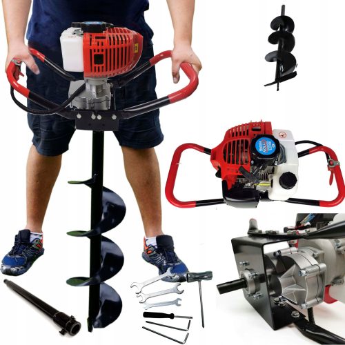 ШНЕКОВ БЕНЗИНОВ СОРМАТОР RITCH 6.5 HP СОРВАЛ 30 СМ