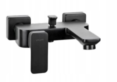 Едноръкохватков смесител за вана и душ Valvex LOFT BLACK черен
