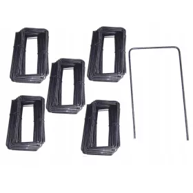   Пирони за агротекстил - СТОМАНЕНИ ЩИФИ ЗА АГР НЕТЪКАН ПЛАТ 500бр U15! КОТВИ