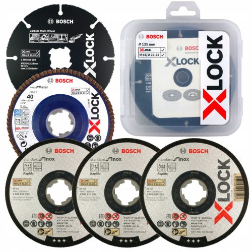  Комплект 5 диска 125мм X-Lock Bosch 2608619374