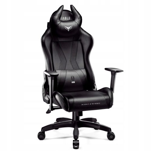  Черно въртящо се кресло Diablo Chairs