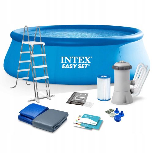 Кръгъл разширителен басейн Intex 457 х 457 см