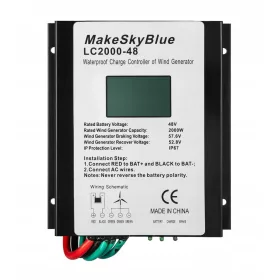   Контролер за зареждане на вятърна турбина 2kW 48V