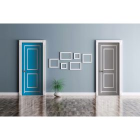   Врати на панти Временни врати 100см