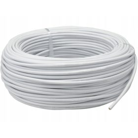    Кабел, захранващ кабел OMY 3x1.5, многожилен, бял, 50м