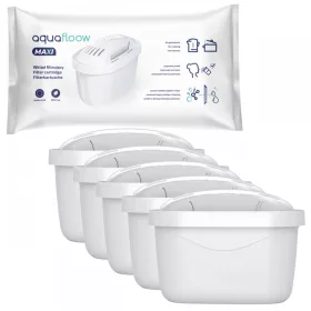    Филтърна вложка за кана AquaFloow Maxi 5 бр.