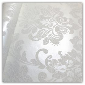    Винил тапет орнамент бляскав тапет за стена