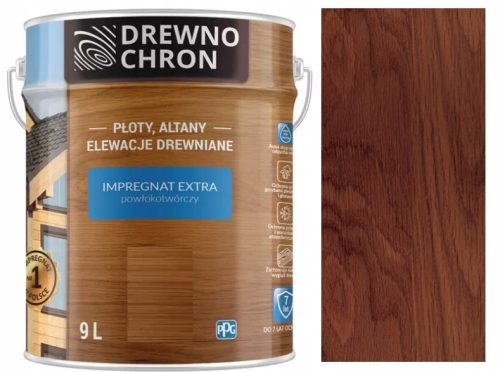 Импрегнация за дърво Drewnochron 364459 Тъмен орех 9л