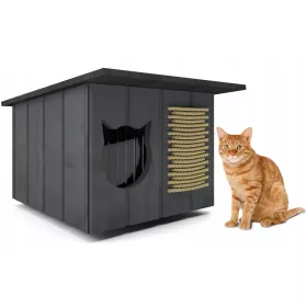    Котешка къща Chill, многоцветна, квадратна, 56 см х 47 см