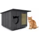  Котешка къща Chill, многоцветна, квадратна, 56 см х 47 см