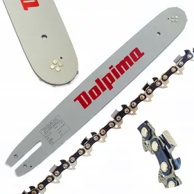    Верига CHISEL + ДЪЛГА шина за STIHL MS 230 / 250 / 180 / 55 звена