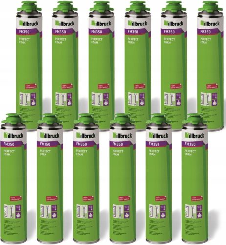 12x Illbruck FM350 Perfekt 880ml монтажна пяна