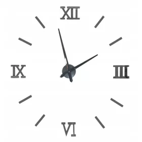   Часа - Направи си сам стенен часовник черен 100см