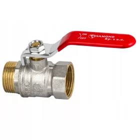   Диамантен сферичен кран 1'' ART.2461-25.WZ