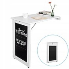    Правоъгълна бяла кухненска маса SoBuy 75 x 50 x 76 см