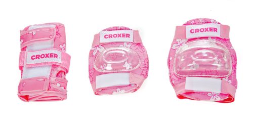  Комплекти протектори Croxer Fiber Pink XS