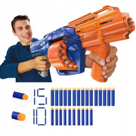    NERF N-Strike Elite E0011 Gun + Waffle Gun Дартс за Nerf за Nerf N-strike Elite Дартс за Nerf 10