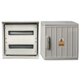   40x40x25 2xTH Разпределително табло Конструкция Разпределително табло