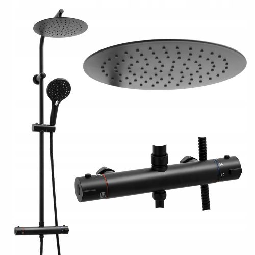 Смесител за душ Yoka Home BERGEN черен