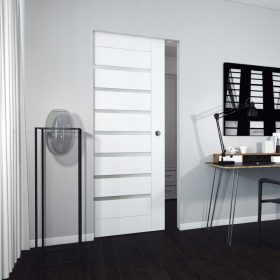   Стенна система за плъзгащи се врати 70см Густавсон, Лагуна 1,59м