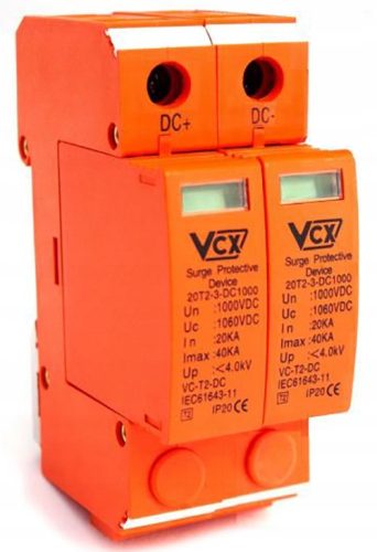 VCX 1000 V IP20 32 A ограничител на пренапрежение
