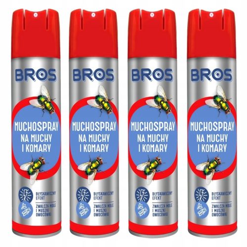 Препарат против насекоми - Аерозолна пръскачка Bros 400 ml против мухи и комари