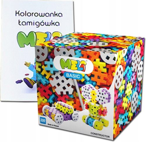  Meli Basic Конструктор блокчета 200 бр. 50035