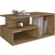  Холна маса Top E shop с рафтове, занаятчийски дъб, 90x51x43 см