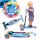  Триколесен скутер I Love Toys AS2LED син