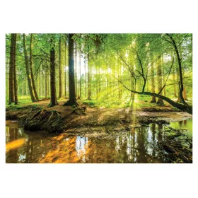   Фототапет ГОРА ДЪРВЕТА МЪГЛА ПРИРОДА 3D ИЗГЛЕД 368x254