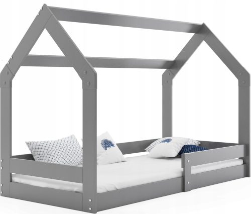  Едноетажно легло INTERBEDS 87 х 164 см, нюанси на сивото