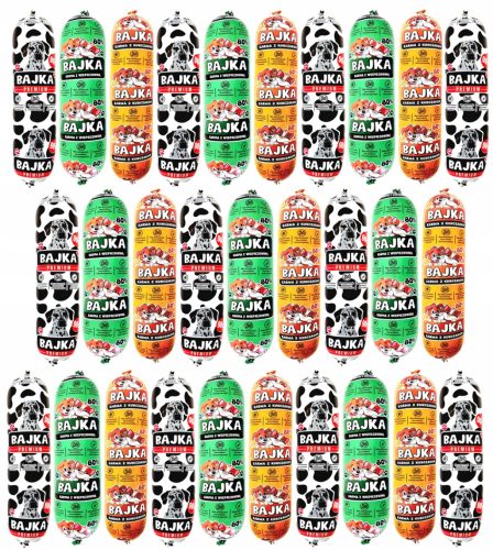  29x1кг BAJKA храна за кучета 80% смес от месо