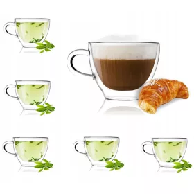   Коктейлна чаша - Чаши за капучино Vialli Design 300 мл 6 бр.