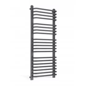   Воден радиатор за баня Lava 445 W 550 x 700 mm черен, сив