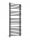 Воден радиатор за баня Lava 392 W 450 x 700 mm черен, сив
