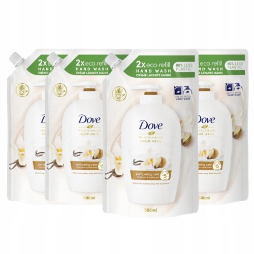  Сапун за ръце Dove краставица, зелен чай 2000 мл