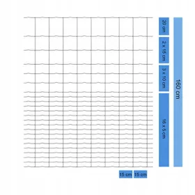   Мрежа за горска ограда 160/23/15 L 50 м + гратис