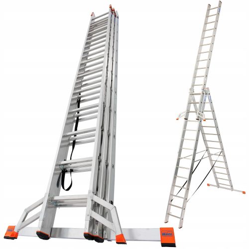 Алуминиева стълба Krause 129727 10,9 м до 150 кг