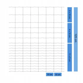   Мрежа за горска ограда 125/18/15 L 50 м + гратис