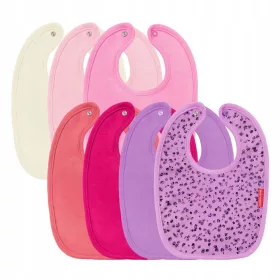    Лигавник от плат Marcinkowski Shades of pink 7 бр.