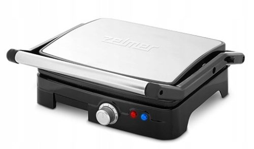  Традиционен електрически грил Zelmer ZPR2000 сребрист/сив 2200 W