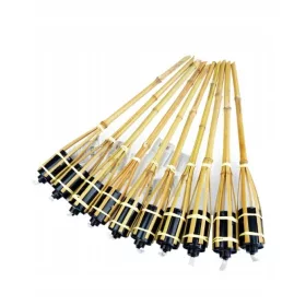   Градинска факла - Бамбукови фенери Dixiestore 60 см